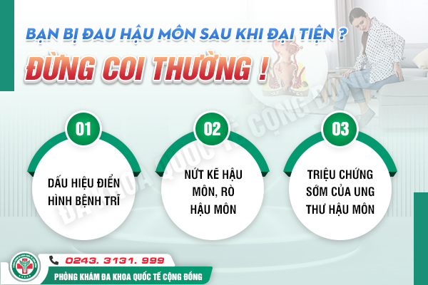 Bệnh nhân hỏi: “Đau hậu môn có nên đi khám?” – PGS.TS nói gì?