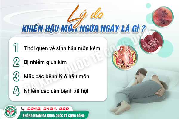 Nguyên nhân gây ngứa đít là gì? Phương pháp nào chữa không cần nằm viện?