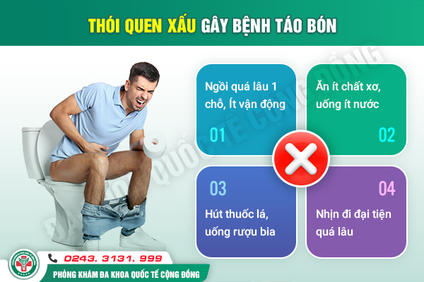 Bị táo bón khi nào nên đi khám?
