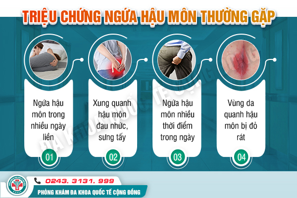 Ngứa ngáy vùng hậu môn – Đừng xem thường! có thể là bệnh lý tiềm ẩn