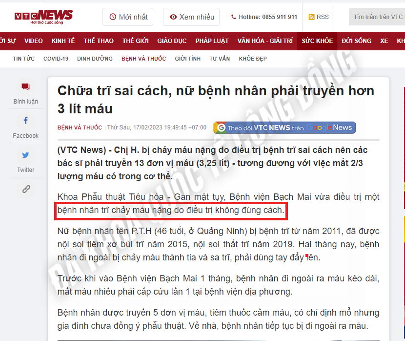 Top 5 địa chỉ chữa bệnh trĩ uy tín tại miền Bắc